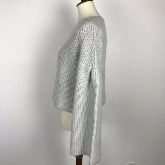 Lovers + Friends Pullover Maxine Crop Wide Sleeve Ribbed Sweater - Picture 7 of 12